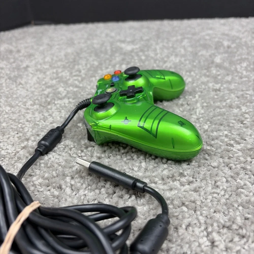 Power A Mini Pro EX Controller for Xbox Green Wired Model 010027